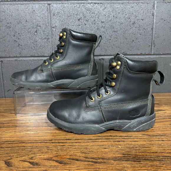 Dr. Comfort Men’s 7W Black Lace-Up Comfort Work Boots main image 5